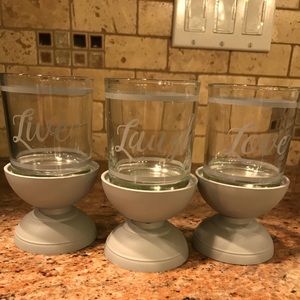 Votive candle holders